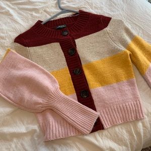 Wild Fable Striped Cardigan